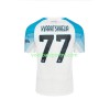 SSC Napoli Face Game Kvaratskhelia 77 Thuis Shirt 2022-23
